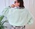 Sweter oversize miętowy