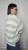 Bluza w paski zielone
